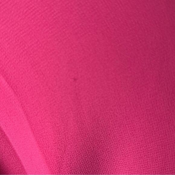 Torrid Chiffon Pink Cowl Neck Flowy Pleated Midi Dress - Picture 12 of 14